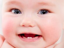 Teve os seus dentes cedo?