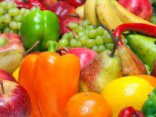 Come muitas frutas e vegetais?